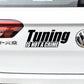Sticker “Tuning Is Not A Crime” – Stile e Attitudine per la Tua Auto