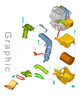 Big Mouth in ABS per Ford Focus RS/ST Hatchback Sedan MK3, MK3.5, MK4 (2012-2021)