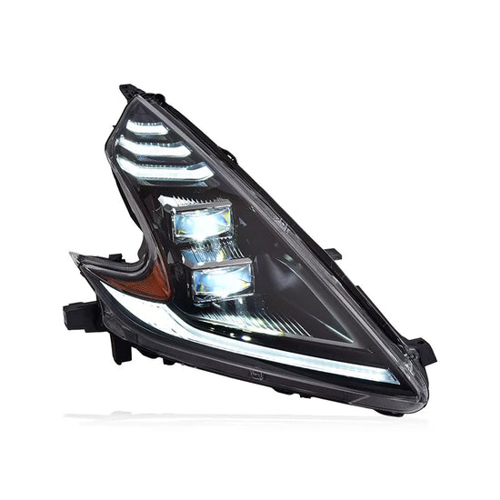 Fari LED con DRL e Indicatori Sequenziali per Nissan 370Z – Proiettore a Doppio Fascio, Upgrade Completo