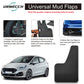 🛡️ Paraschizzi Rally Carbon Look per Ford Fiesta – Mud Flaps Sportivi Universali (ST/RS/Zetec S)