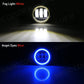 Angel Eye Fog Light con LED DRL e lente per Ford