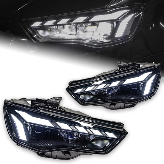 Fari LED per Audi A3 8V (2013-2016) – Lente Proiettore, DRL, Plug & Play