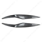 👁️‍🗨️ Eyelid Fari Anteriori per Ford Fiesta MK6 / MK6.5 (2008–2017) – Look Sportivo Nero Lucido o Effetto Carbonio