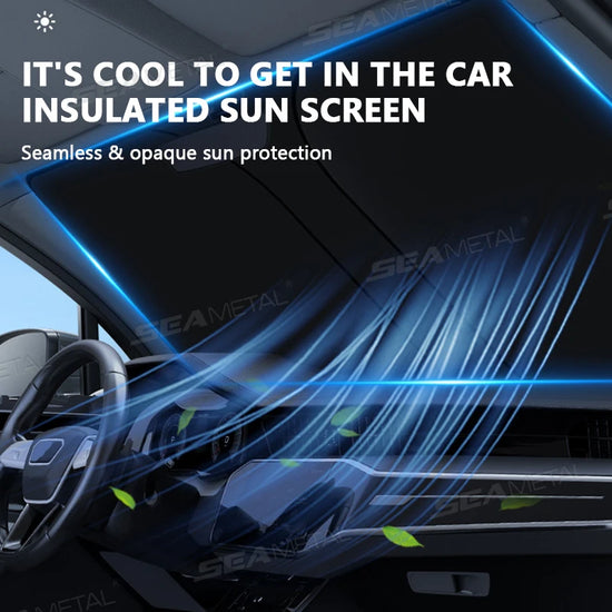 Parasole Auto Pieghevole per Parabrezza – Protezione UV e Freschezza Sempre a Portata di Mano ☀️🚗