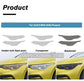 Pellicola Protettiva Fari TPU Nera Affumicata per Volkswagen Golf 8 MK8 2020-2021