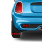 🛡️ Paraschizzi Rally Carbon Look per Ford Fiesta – Mud Flaps Sportivi Universali (ST/RS/Zetec S)