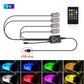 Neon LED RGB per Interni Auto – Kit Atmosfera con Controllo Wireless e APP