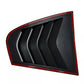 Rear Window Side Vent Gloss Black / Carbon Look – Stile Sportivo per BMW 3 Series F30 (2013-2019)