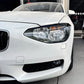 Eyebrow Gloss Black/Carbon Look – Look Sportivo e Raffinato per BMW 1 Series F20/F21 (2011-2015)