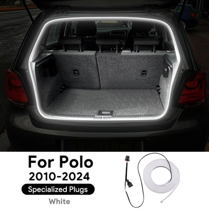 Luce LED Bagagliaio in Silicone per Volkswagen Golf 6, 7, 8 e Polo MK5, MK6 – Bianco/Giallo Ultra Luminoso