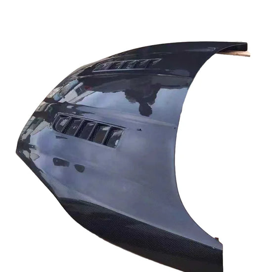 KOKO RACING - ST Style Carbon Fiber Bonnet Hood Vent per Ford Fiesta 2013-2016 – Look Sportivo e Prestazioni Migliorate