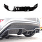 Body Kit Posteriore Ford Fiesta ST MK7 3 Porte – Diffusore Nero Lucido Stile Aggressivo