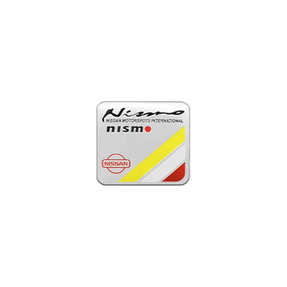 3D In Alluminio Auto Emblema Distintivo Corpo Tronco Adesivi Decalcomania Accessori Auto per Nissan Nismo GTR Tiida Leaf Juke Teana Nota Almera