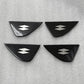 Cover Maniglie Interne in Carbon Look per Renault (2019-2024) – Arkana, Clio, Captur, Triber