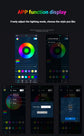Kit Luci LED Sottoscocca Auto RGB con Controllo App, Effetto Neon e Modalità Musicale – 4 Pezzi