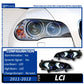 Fari LED con Angel Eyes per BMW X5 E70 (2007-2013) – DRL, HID, Plug & Play