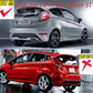 Body Kit Posteriore Ford Fiesta ST MK7 3 Porte – Diffusore Nero Lucido Stile Aggressivo