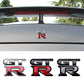 Emblema 3D per Nissan GTR Nismo – Logo per Cofano, Griglia Anteriore, Baule e Parafango Laterale