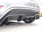 Body Kit Posteriore Ford Fiesta ST MK7 3 Porte – Diffusore Nero Lucido Stile Aggressivo