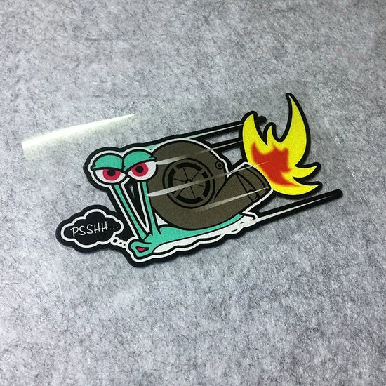PSSHH Snail Turbo Sticker