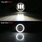 Angel Eye Fog Light con LED DRL e lente per Ford