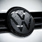 2 pz Copertura Emblema Anteriore e Posteriore per Volkswagen Golf MK6/MK7/MK7.5/MK8 (2010-2023) – Logo Griglia e Baule