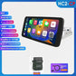 Autoradio 10.1" 360° Rotante – Android 13, CarPlay, Android Auto, GPS, 8+128GB, 1 DIN