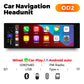 Autoradio 1DIN da 6.86" con CarPlay, Android Auto, Lettore Multimediale MP5, Bluetooth, USB, FM
