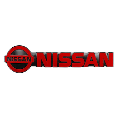 3D In Alluminio Auto Emblema Distintivo Corpo Tronco Adesivi Decalcomania Accessori Auto per Nissan Nismo GTR Tiida Leaf Juke Teana Nota Almera