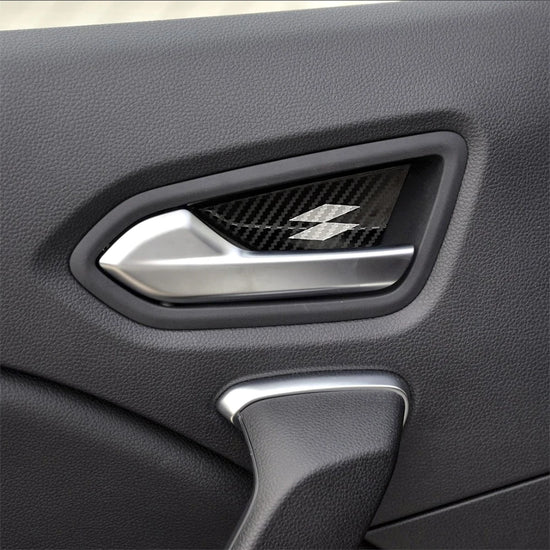 Cover Maniglie Interne in Carbon Look per Renault (2019-2024) – Arkana, Clio, Captur, Triber