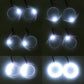 4PCS Anelli LED RGB Angel Eyes COB 12V/24V – Luci Decorative con Controllo App