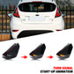 LED Tail Lights per Ford Fiesta MK7 / MK7.5 (2008-2017) – Fanali Posteriori Neri con Indicatori di Direzione Sequenziali e Frenata