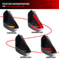 LED Tail Lights Sequential per Ford Fiesta MK7/MK7.5 (2008-2017) – Fari Posteriori Neri con Frecce Dinamiche
