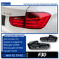 Fanali Posteriori LED per BMW Serie 3 F30 / F80 (2013-2018) – DRL, Luci Freno, Indicatori