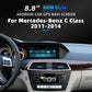 8.8 "Display Touch Screen Android Radio Unità principale per auto per Mercedes Classe C W204 2011-2014 BT WIFI GPS Navi Wireless Carplay Auto