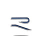 Logo “R” 3D in Metallo Cromato/Nero per VW Golf 8 MK8 – Emblema Griglia Anteriore & Baule Posteriore R-Line