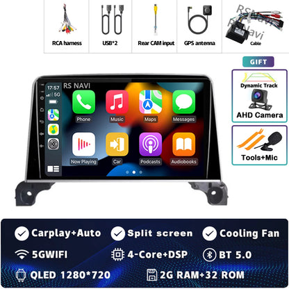 Android 14 CarPlay Autoradio 9" per Peugeot 3008, 4008, 5008 (2017-2020) – GPS, WiFi, DSP, Android Auto