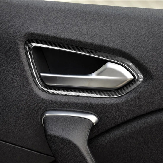 Kit Cornici Maniglie Interne in Carbon Look per Renault (2019-2024) – Clio, Arkana, Captur, Lutecia, Triber