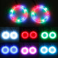 4PCS Anelli LED RGB Angel Eyes COB 12V/24V – Luci Decorative con Controllo App