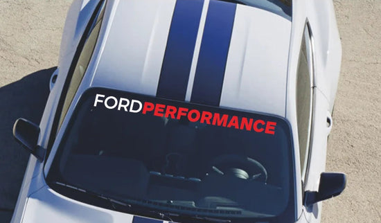 🏁🔥 Sticker “Ford Performance” – Grinta da Pista per la Tua Carrozzeria! 🚗💨