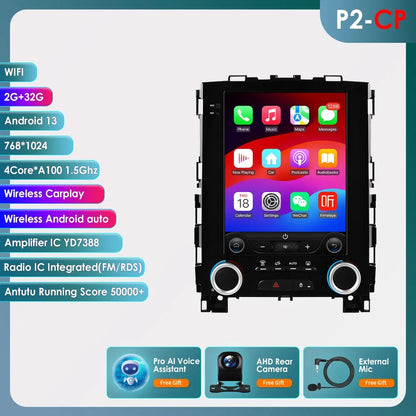Autoradio Android 13 con Schermo 9.7” e Telecamera 360° – Compatibile con Renault Koleos, Megane 4, Samsung SM6, Talisman (2017-2019) – CarPlay, Android Auto, GPS, 4G