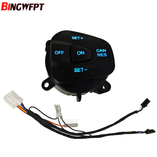 🎮 Pulsanti Cruise Control al Volante con Cavo per Ford Fiesta MK7 MK8 / Ecosport (2013–2015)