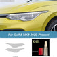 Pellicola Protettiva Fari TPU Nera Affumicata per Volkswagen Golf 8 MK8 2020-2021