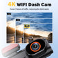 Dash Cam 4K Dual Lens Premium – La Tua Scudo Digitale di Sicurezza e Stile
