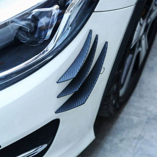 Set Universale 6 Pezzi Canards – Aggiungi Stile e Performance alla Tua Auto