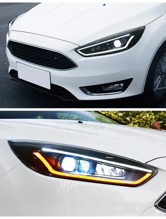 Fari a LED per Ford Focus 2015-2018 – Proiettore con DRL e Indicatori Dinamici Plug & Play