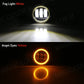 Angel Eye Fog Light con LED DRL e lente per Ford