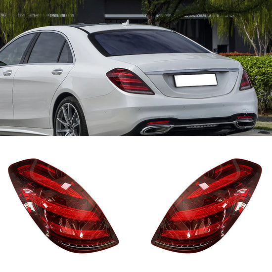 Fanali Posteriori LED per Mercedes Classe S W222 (2018-2020) – Indicatori, Luci Freno e Retromarcia