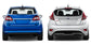 🛡️ Paraschizzi Rally Carbon Look per Ford Fiesta – Mud Flaps Sportivi Universali (ST/RS/Zetec S)