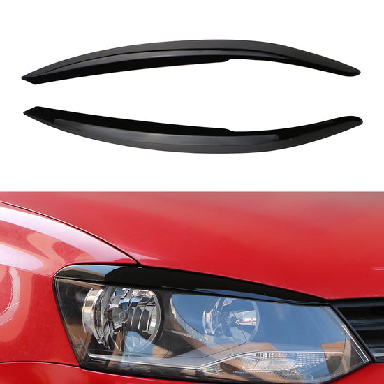 Copertura Palpebra Fari in Fibra di Carbonio per VW Polo MK5 6R/6C (2011-2015)